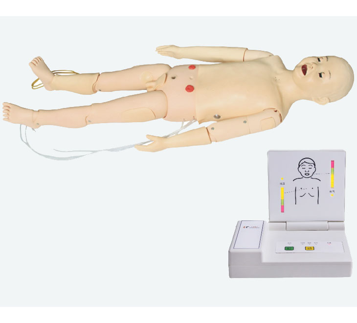 高級(jí)兒童綜合急救訓(xùn)練模擬人(五歲)